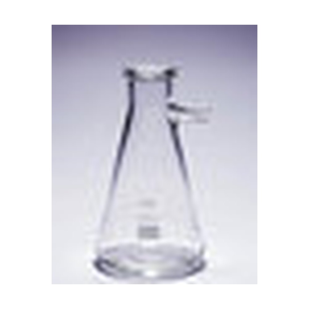 Flacon de filtration à vide en verre borosilicaté Pyrex&trade; avec embout latéral