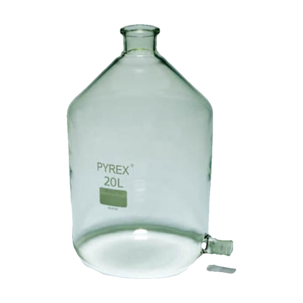 Flacon d’aspiration Pyrex&trade; avec col latéral en verre rodé