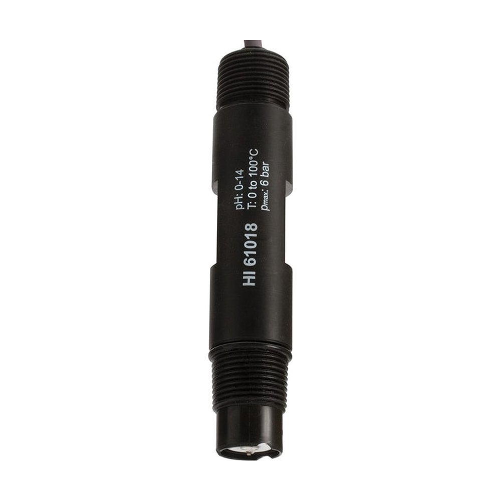 Hanna Instruments™ AmpHel™ Flat-tip pH Electrode, High Temperature