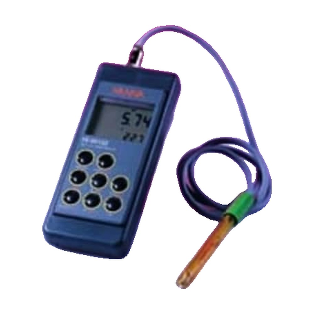 Hanna Instruments™ Électrode de pH en plastique avec capteur de température et connecteur DIN
