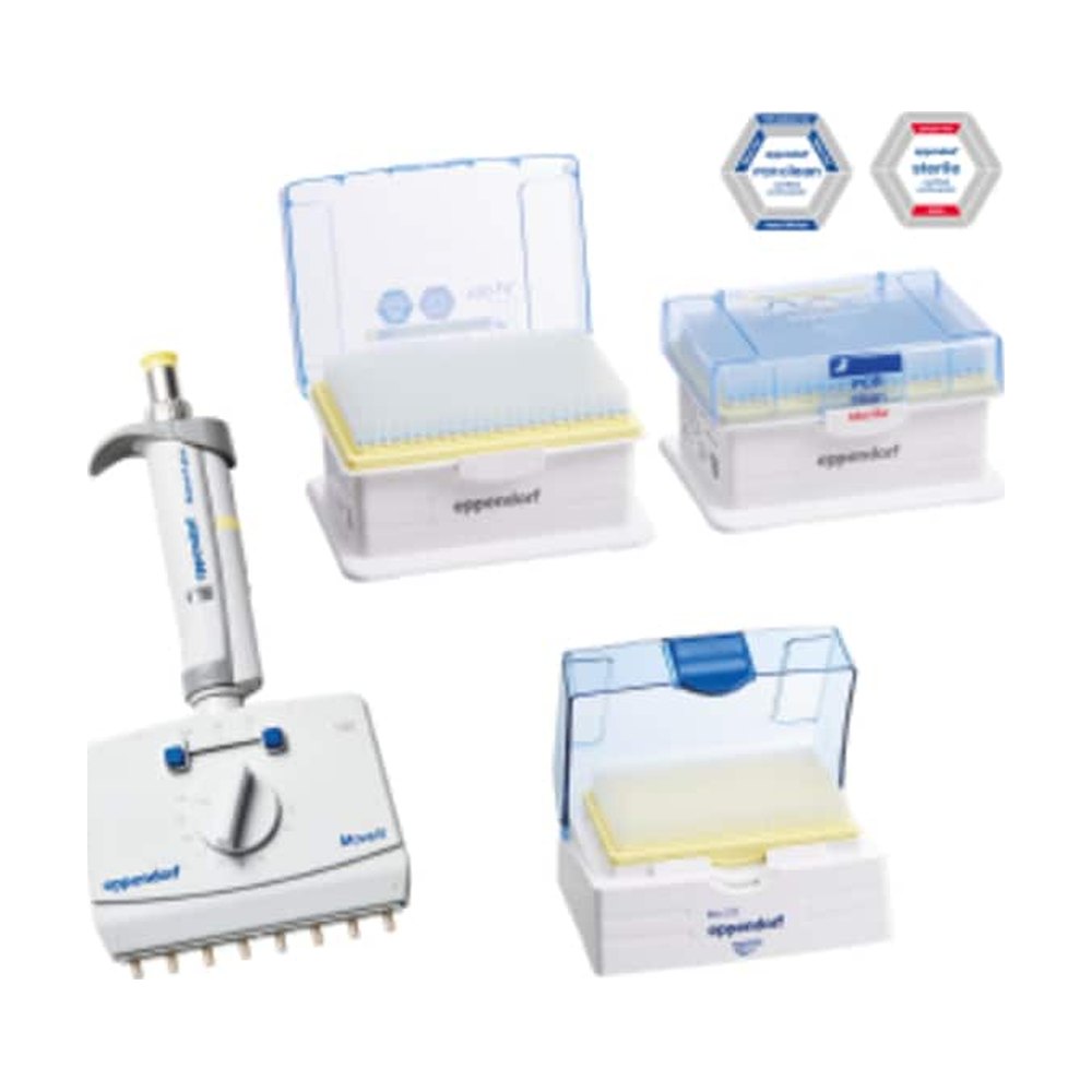 Eppendorf&nbsp;Kit de démarrage 100 &mu;L format 384 : Eppendorf Research&trade; Plus Move It&trade;