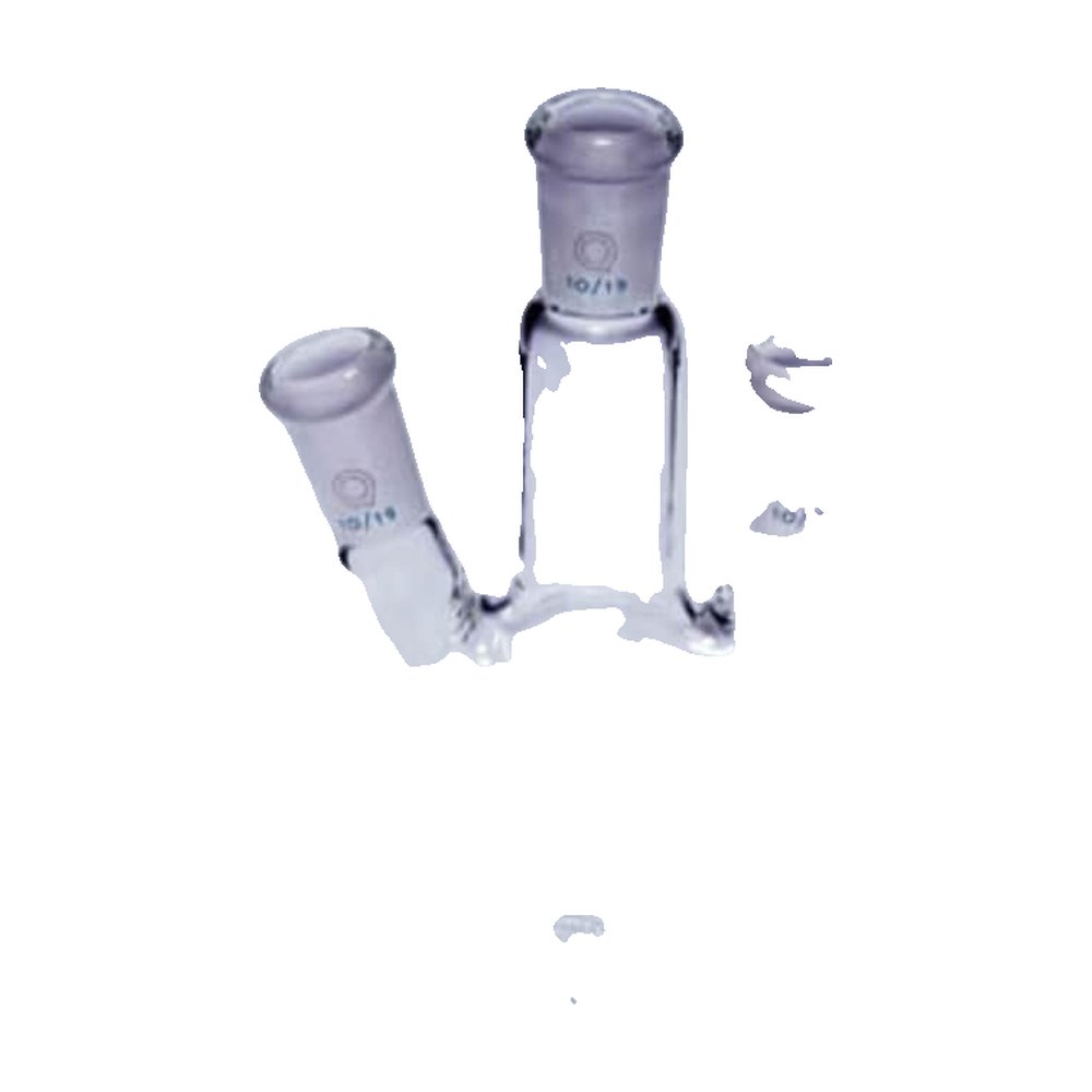 Ballon cœur 25 mL, 3 cols rodés 10/19 10/19