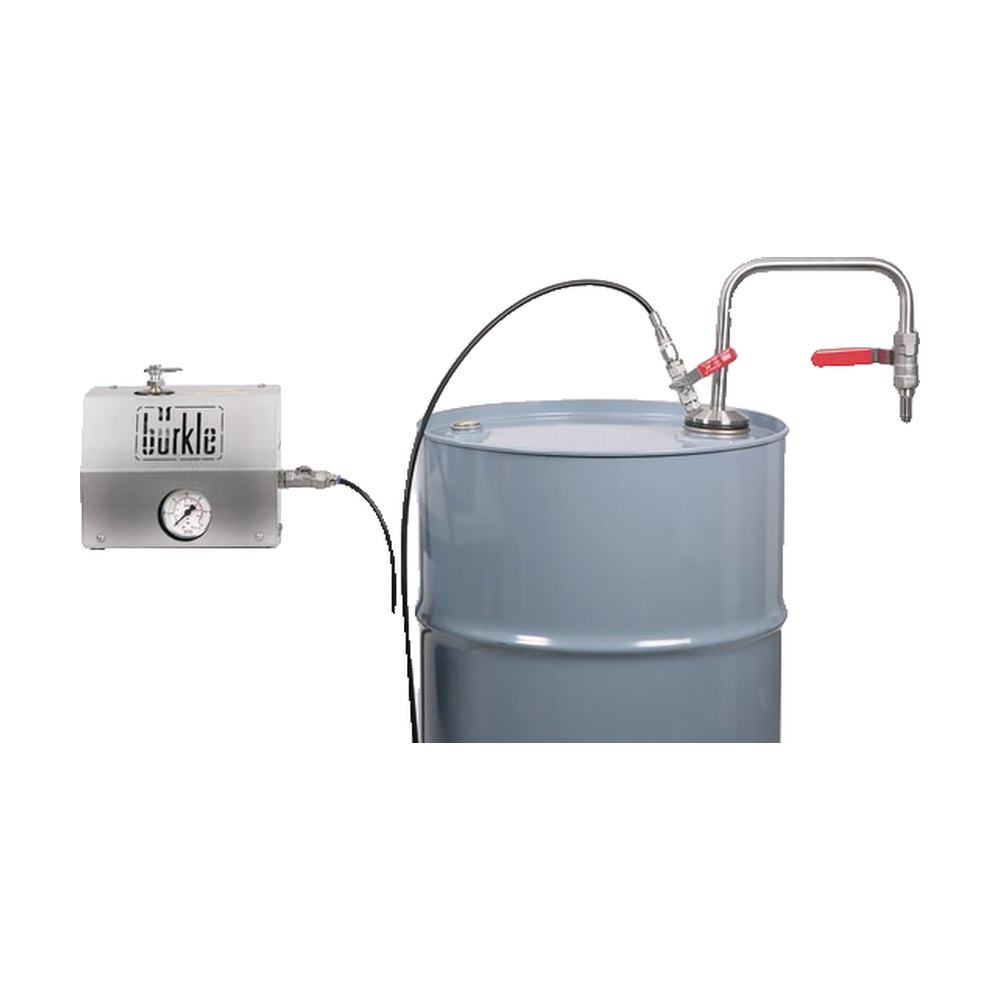 Buerkle™ Système de retrait pour solvants avec tube de décharge