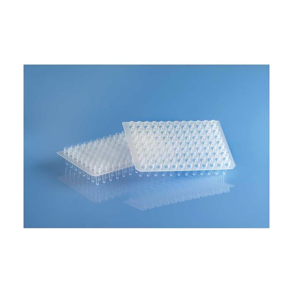 Fisherbrand&trade;&nbsp;Plaque PCR à 96 puits cheminée