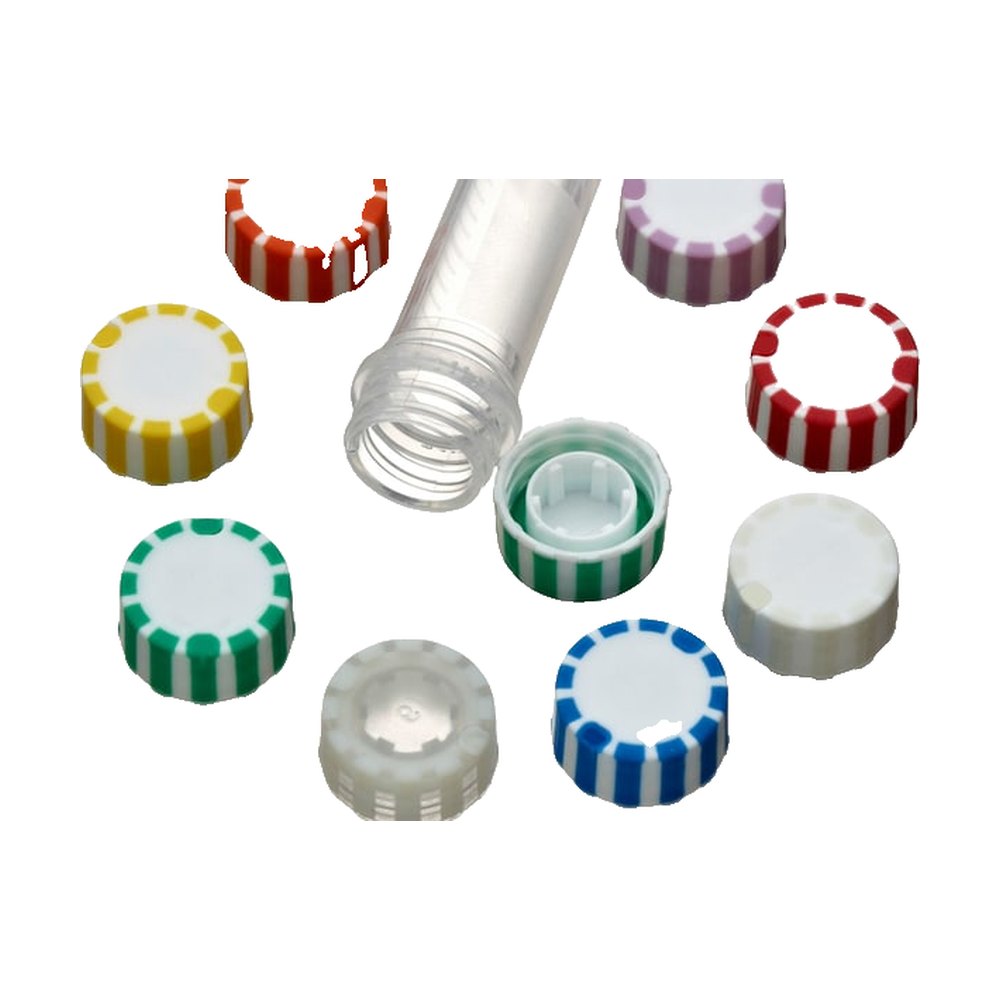 Labcon&trade;&nbsp;Bouchons à vis avec joint élastomère pour microtubes SuperClear&trade;