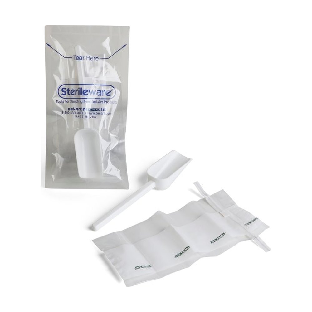 Bel-Art&trade;&nbsp;Échantillonneur stérile SP Scienceware&trade; Sterileware&trade; Scoop An' Bag&trade;