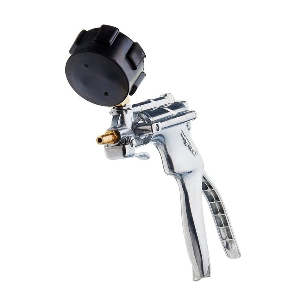 Thermo Scientific™ Pompe à vide manuelle en zinc / aluminium avec jauge Nalgene™