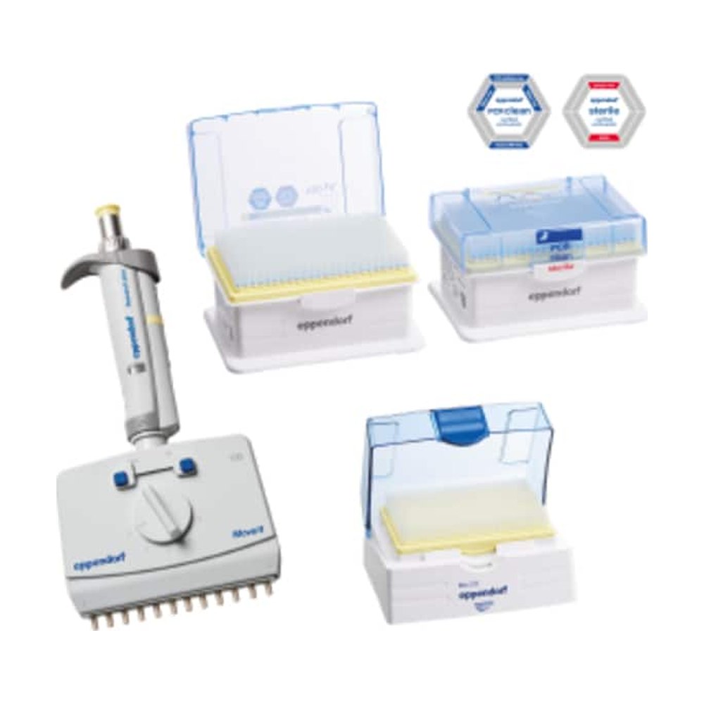 Eppendorf&nbsp;Kit de démarrage 100 &mu;L format 384 : Eppendorf Research&trade; Plus Move It&trade;