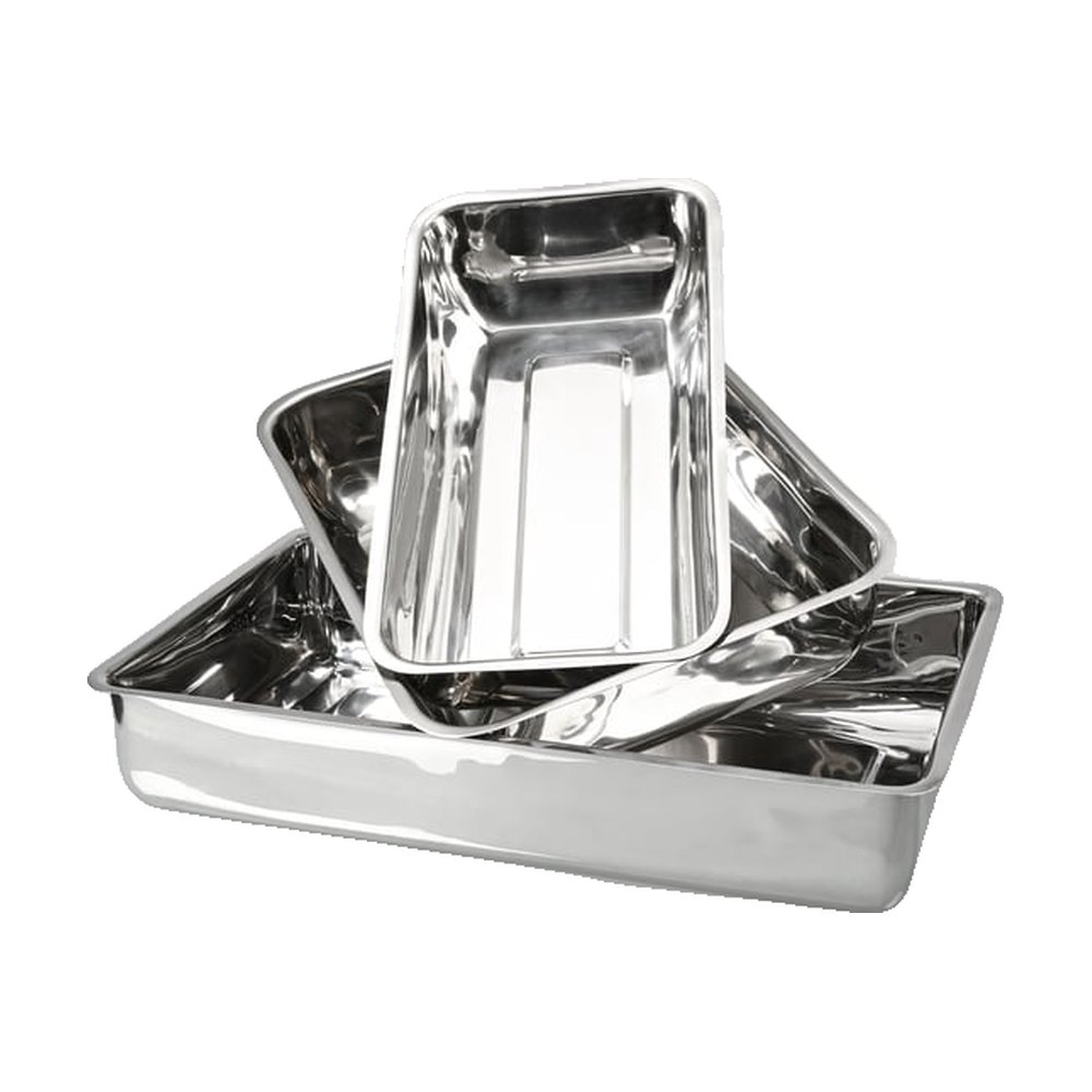 Buerkle&trade;&nbsp;Cuvette en acier inoxydable, forme haute