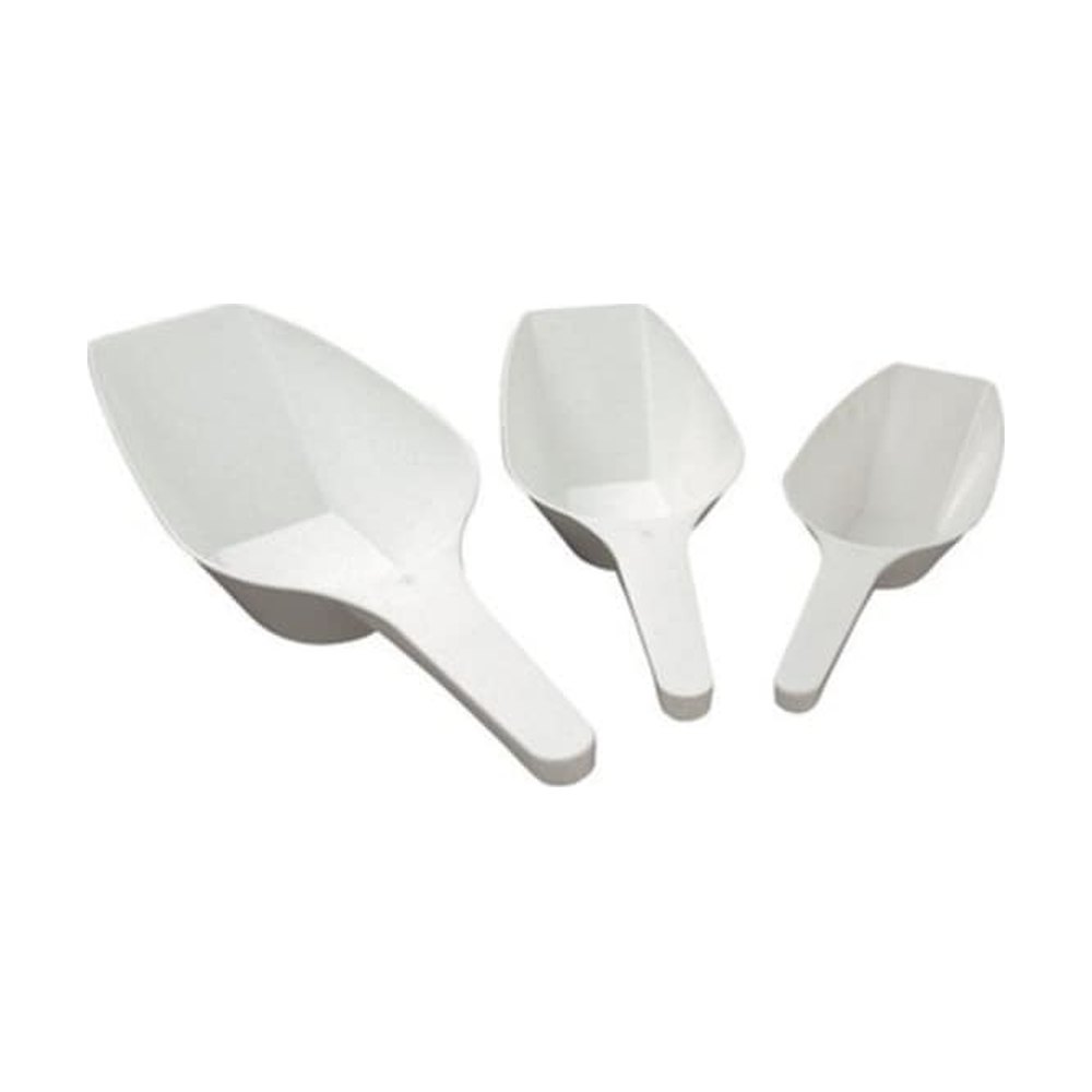 De Buyer&trade;&nbsp;Pelle à farine en polypropylène blanc