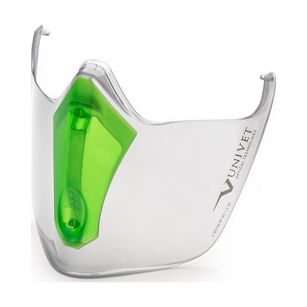 Univet&trade;&nbsp;Écran facial pour lunettes-masque 6X3