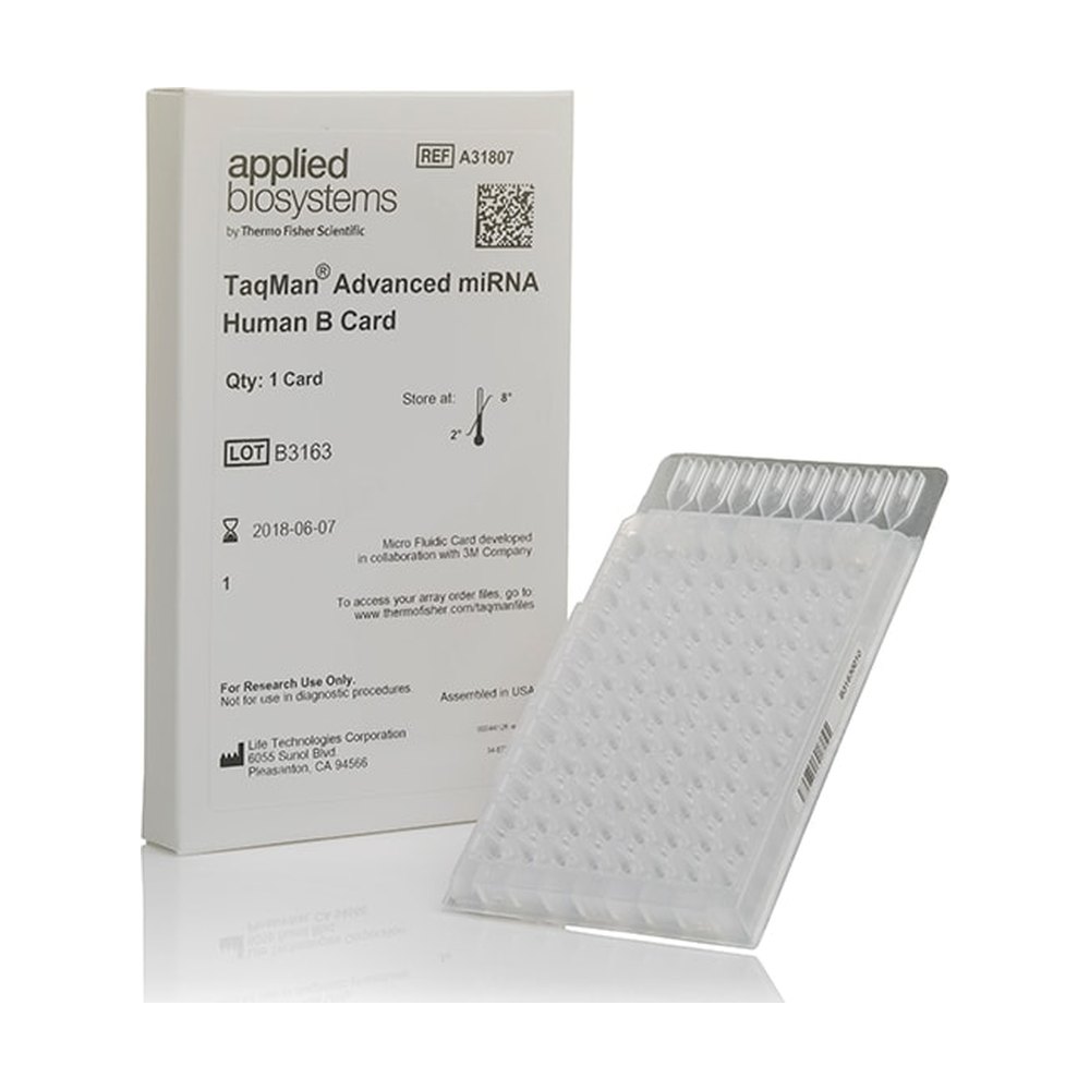 Carte B humaine de micro-ARN avancé TaqMan&trade;