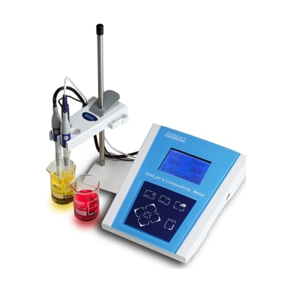 Jenway&trade;&nbsp;Instrument 3540 de mesure combinée de paillasse de conductivité / pH