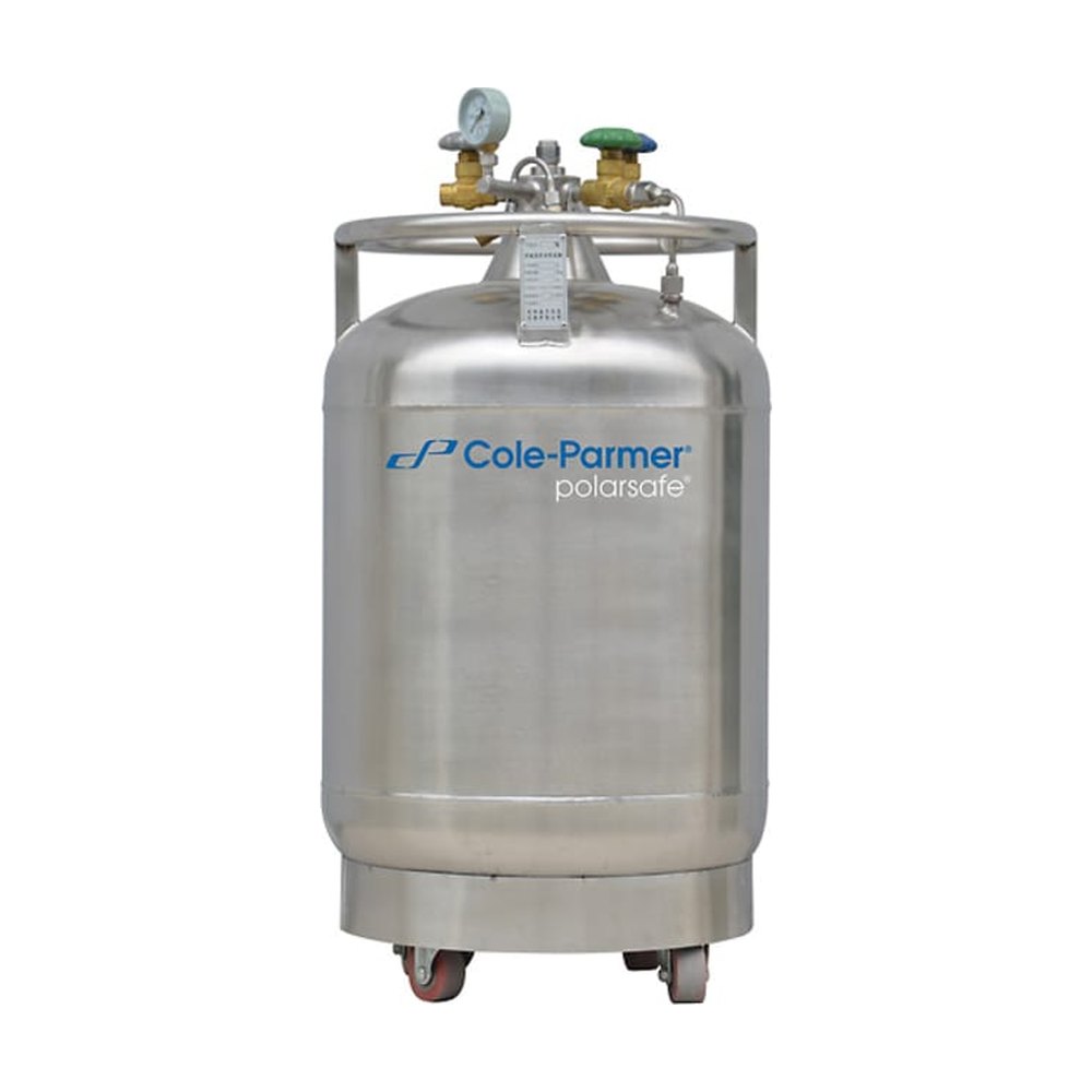 Cole-Parmer&trade;&nbsp;Réservoir de recharge d’azote liquide en acier inoxydable PolarSafe&trade;