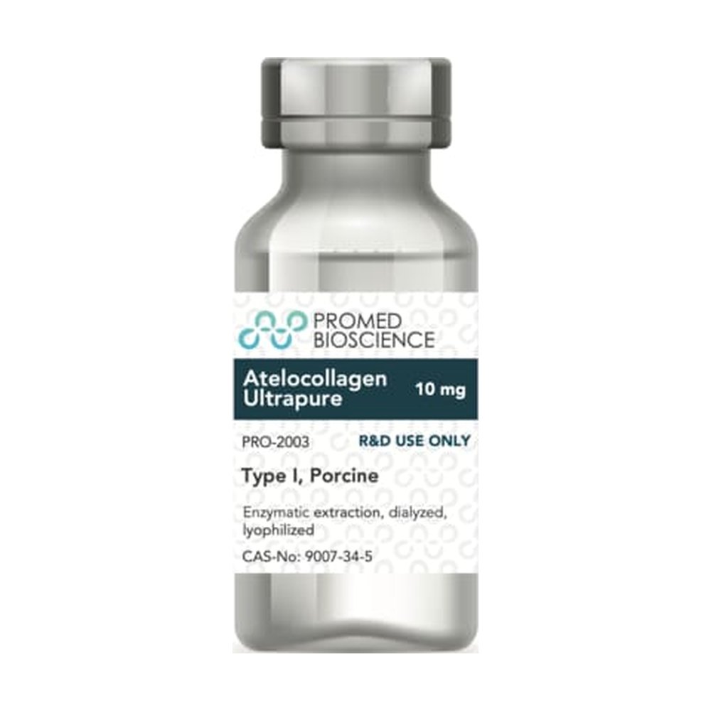 Promed Bioscience&nbsp;Atelocollagen, Porcine Type I, Ultrapure (Enzymatic extraction, dialyzed)