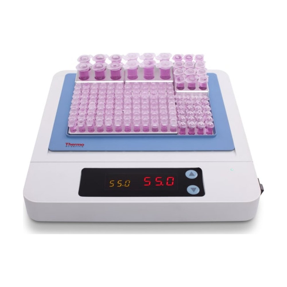 Thermo Scientific™ Bain sec / bloc chauffant numérique compact, bain sec compact S, 100/240 V, prises CN, EU et UK Bain sec compact D