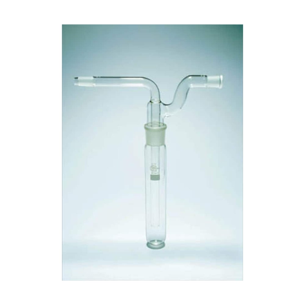 Pyrex™ Tête de piège à froid en verre borosilicaté Quickfit™