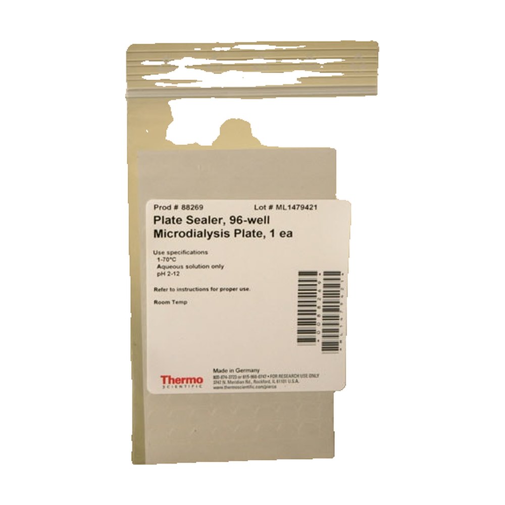 Thermo Scientific&trade;&nbsp;Plate Seal for Pierce&trade; 96-well Microdialysis Plates