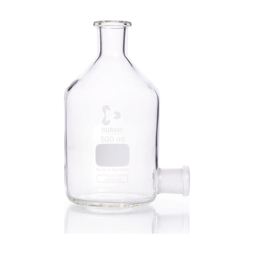 DWK Life Sciences&nbsp;DURAN&trade; Flacon à tubulure, tubulure de fond avec RIN, col non rodé, sans bouchon