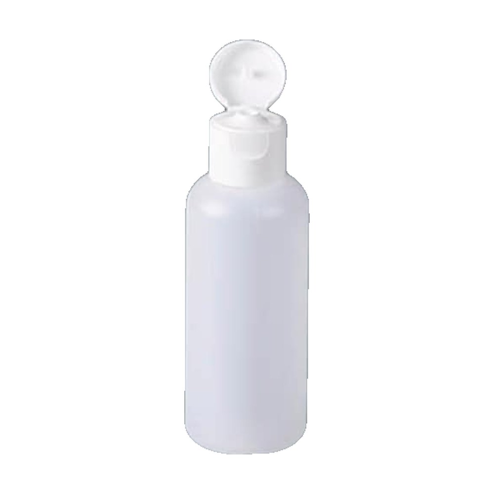 Buerkle&trade;&nbsp;Flacons ronds en PEHD avec bouchon à clipser