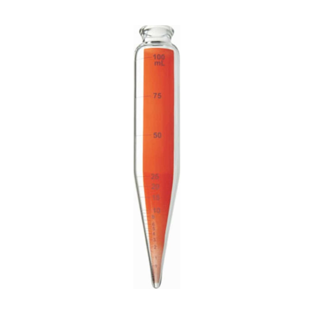 DWK Life Sciences&nbsp;Tube à centrifuger de 100 ml Kimble&trade; KIMAX&trade; California avec barrette rouge