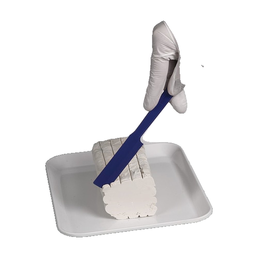 Buerkle&trade;&nbsp;Spatule couteau à palette détectable bleu SteriPlast&trade;