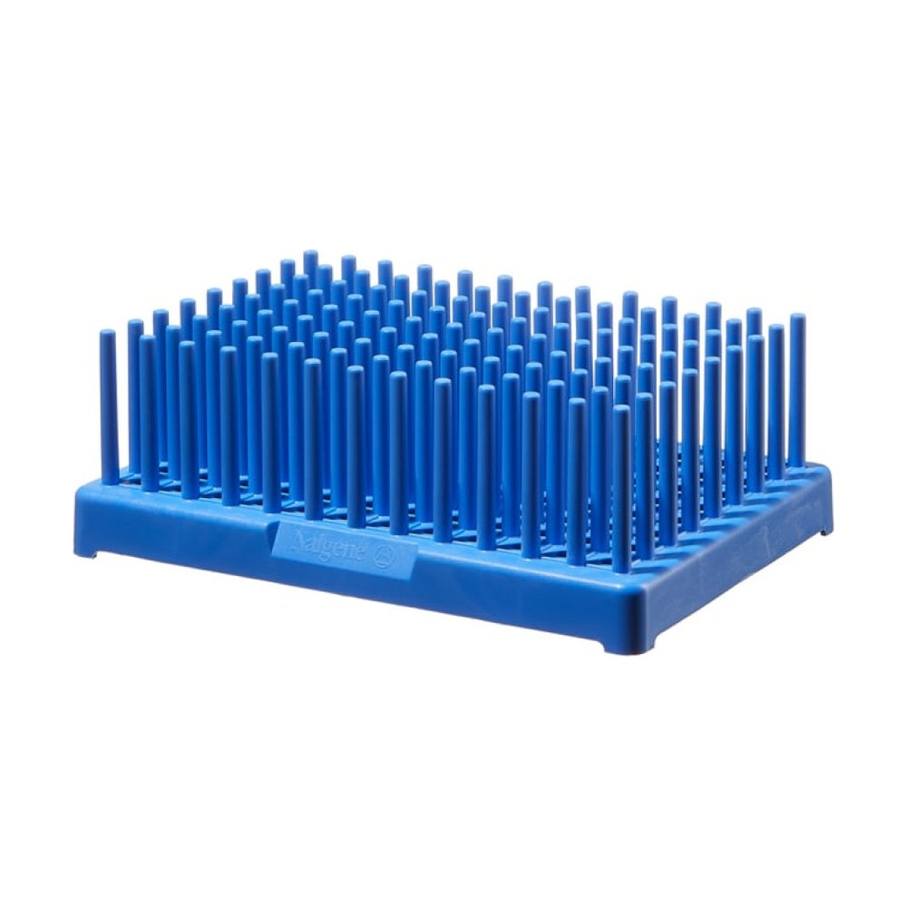 Portoirs à piques pour tubes à essai Nalgene™ ; Polypropylène chargé Bleu