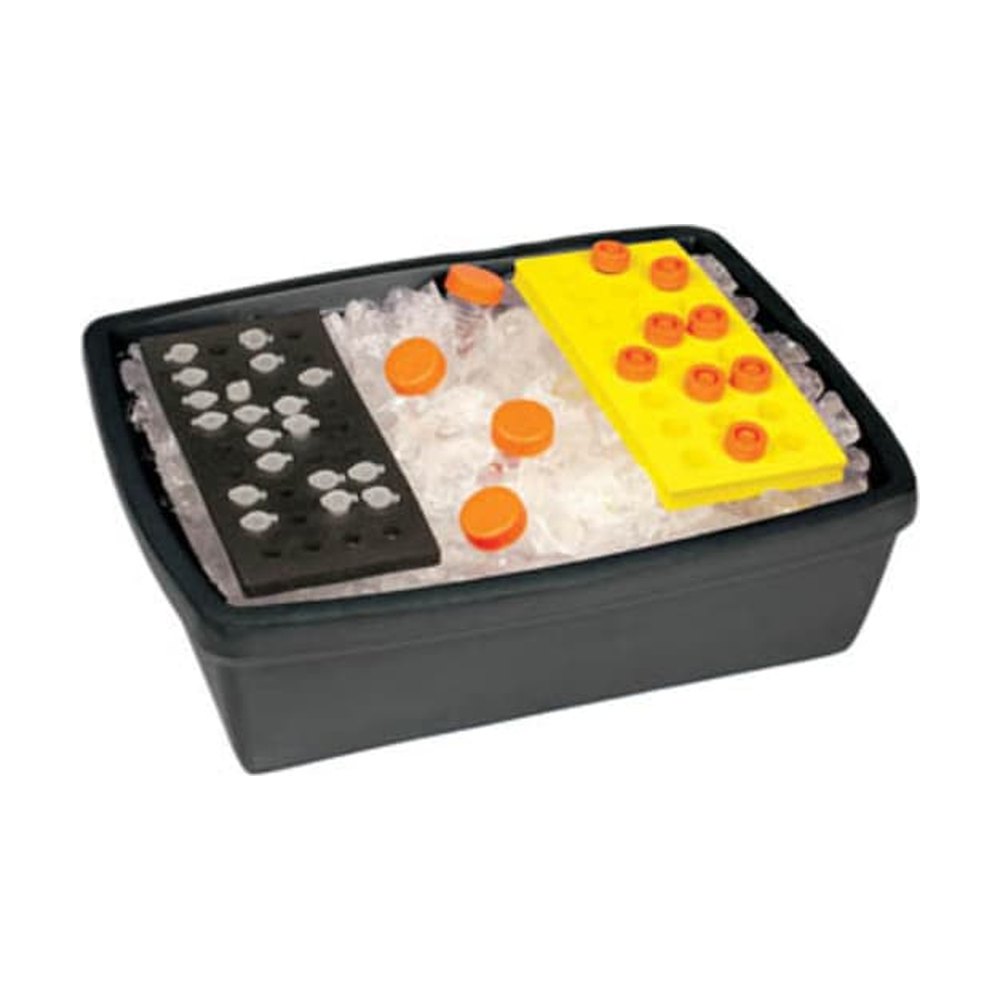 Bel-Art™ Scienceware™ Bacs à glace pour laboratoire isolé noirs