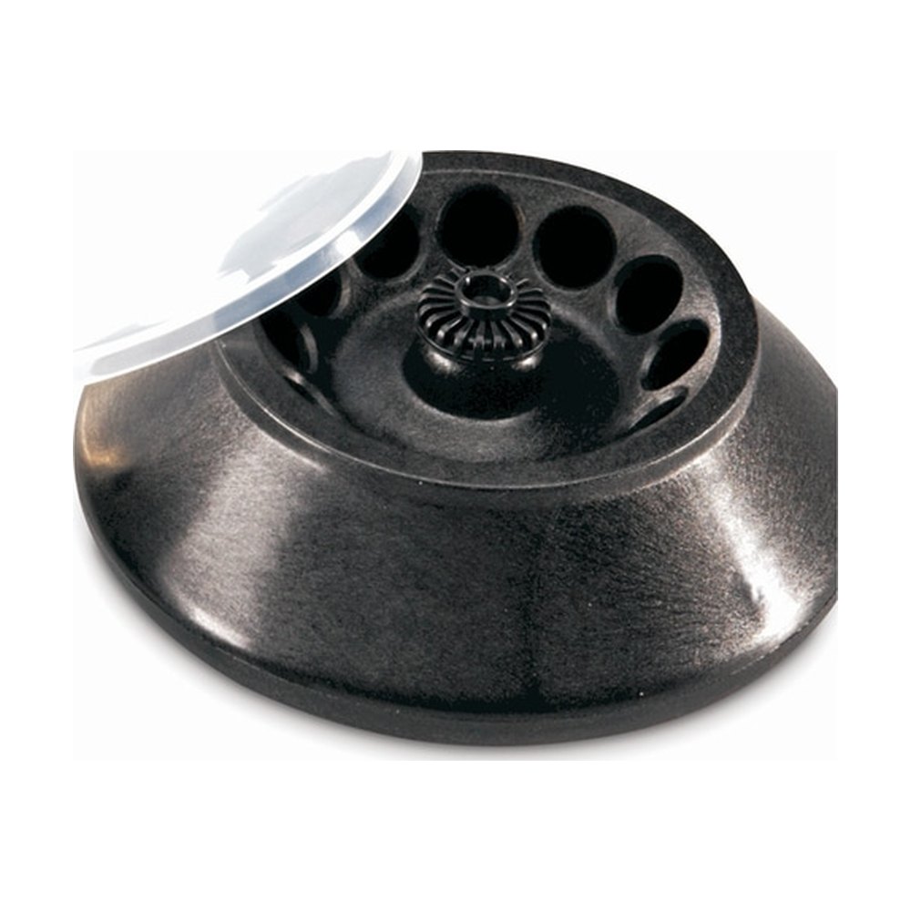 Fisherbrand&trade;&nbsp;Rotor standard pour mini-centrifugeuse haute vitesse, 12 tubes de 1,5/2 ml (avec couvercle et bouton), noir