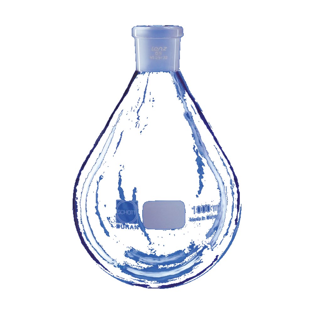 Lenz Laborglasinstrumente™ Flacon d’évaporation avec joint rodé conique