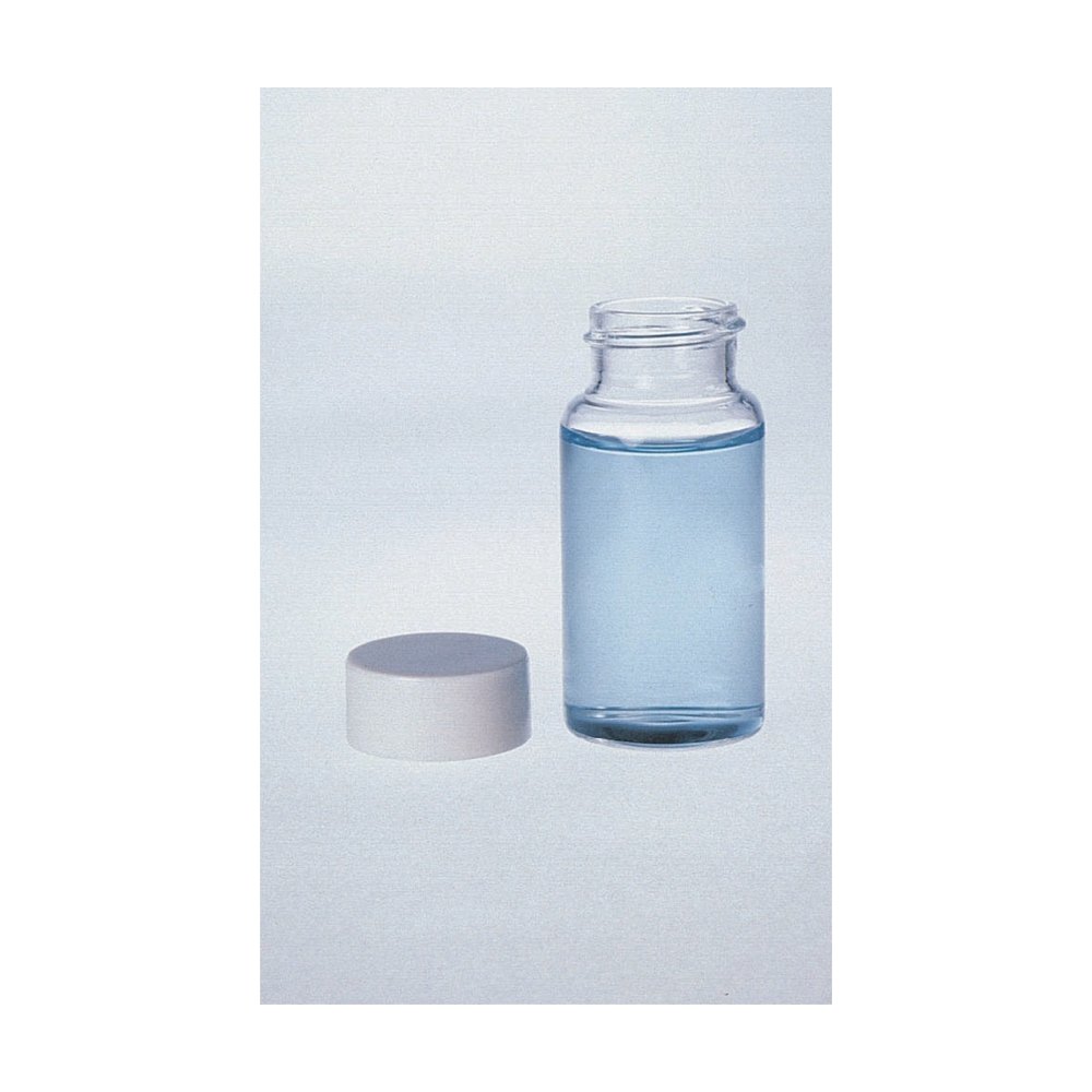 Fisherbrand&trade;&nbsp;Flacons à scintillation en verre borosilicaté de 20 ml avec bouchons en urée blancs