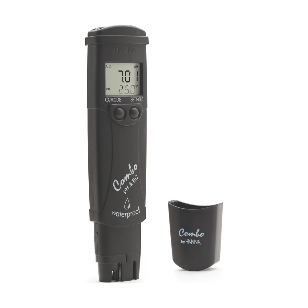 Testeur pH/EC/TDS Hanna HI98130 Combo – étanche, haute gamme 20 mS/cm