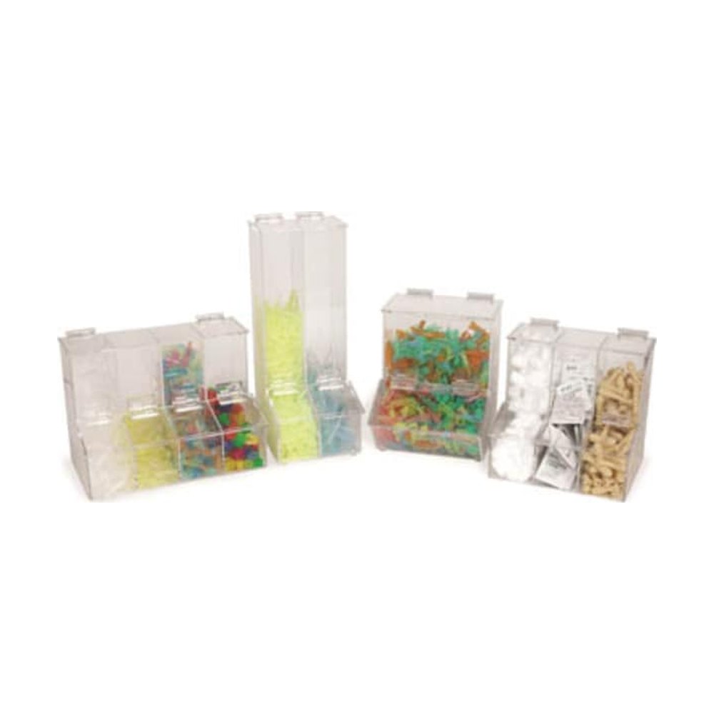 Fisherbrand&trade;&nbsp;Bac de distribution acrylique à 3 compartiment