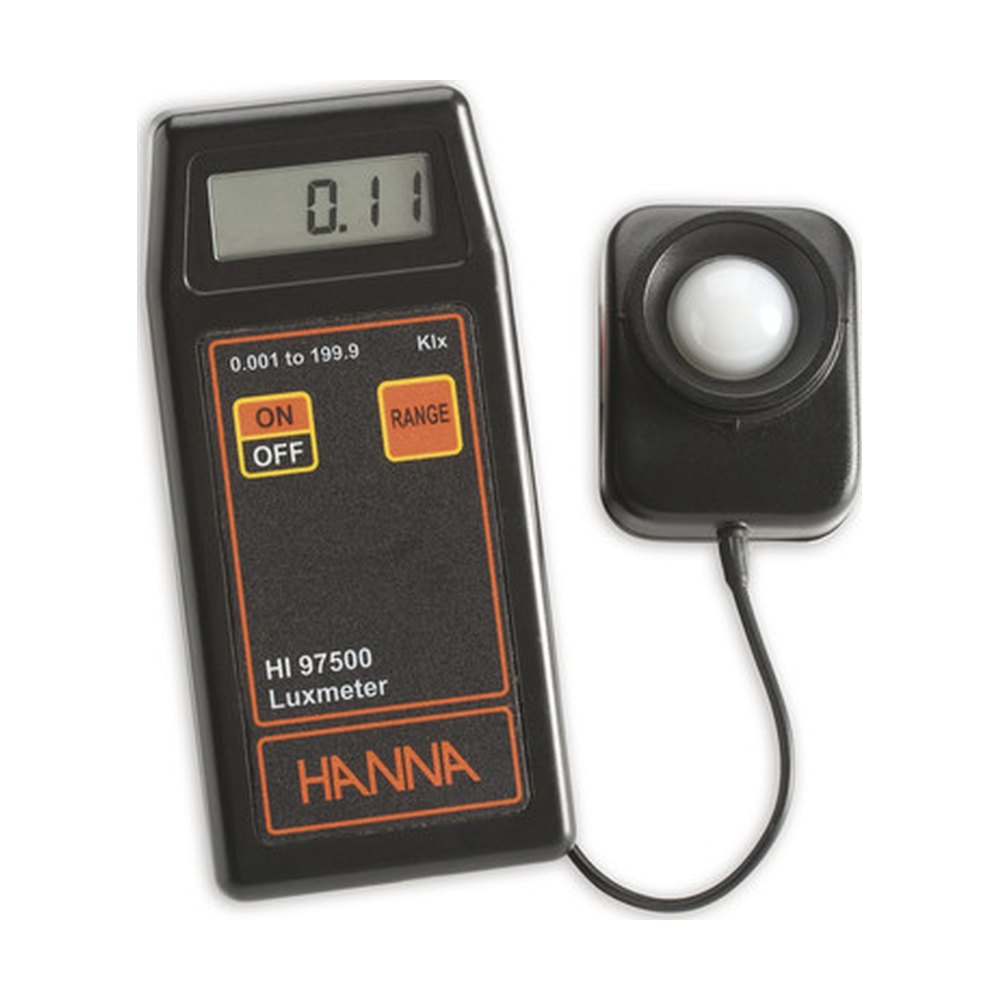 Luxmètre portatif Hanna HI97500 – 3 gammes jusqu’à 199,9 klux