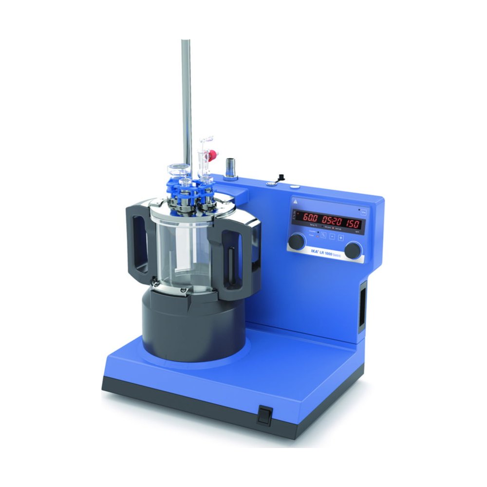 Réacteur de laboratoire IKA LR 1000 basic – pack complet 1 000 ml, chauffage jusqu’à 120 °C