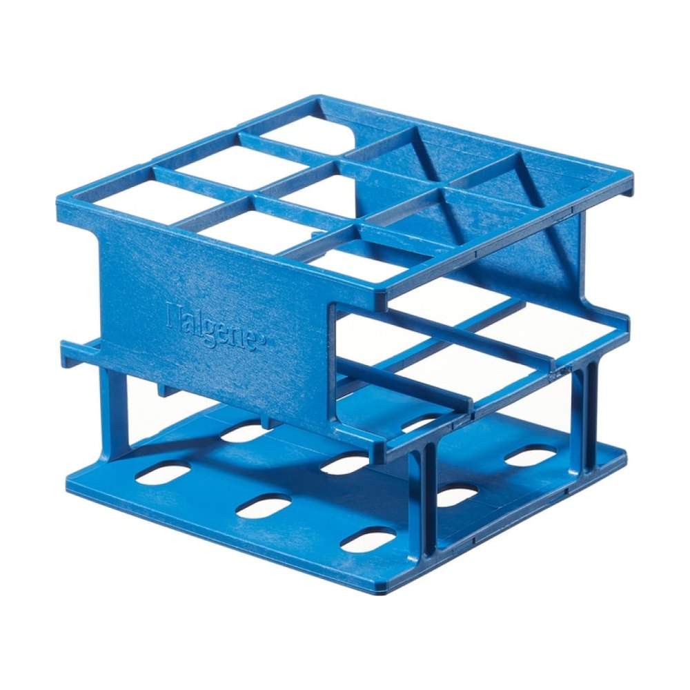 Demi-racks Nalgene™ Unwire™ : Technologie de fabrication Resmer™ Bleu