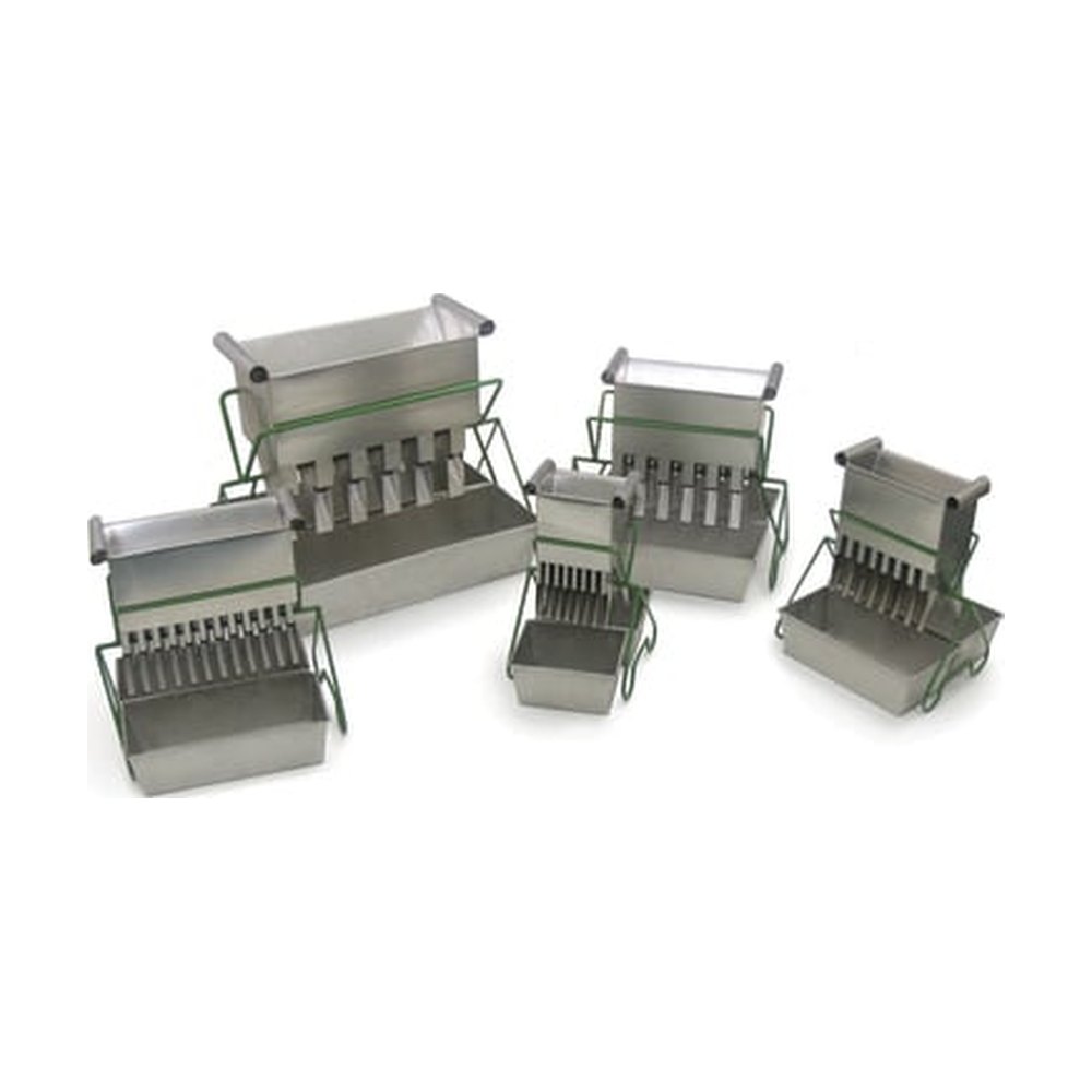 Sampling Systems™ Boîtes à nervures pour séparation d’échantillons en acier Acier inoxydable