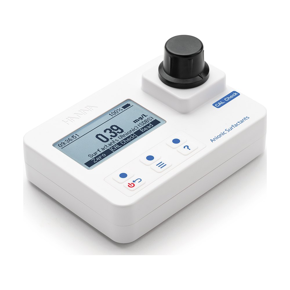 Photomètre détergents anioniques, jusqu'à 3,50 mg/L (SDBS) – HI97769 – Hanna Instruments