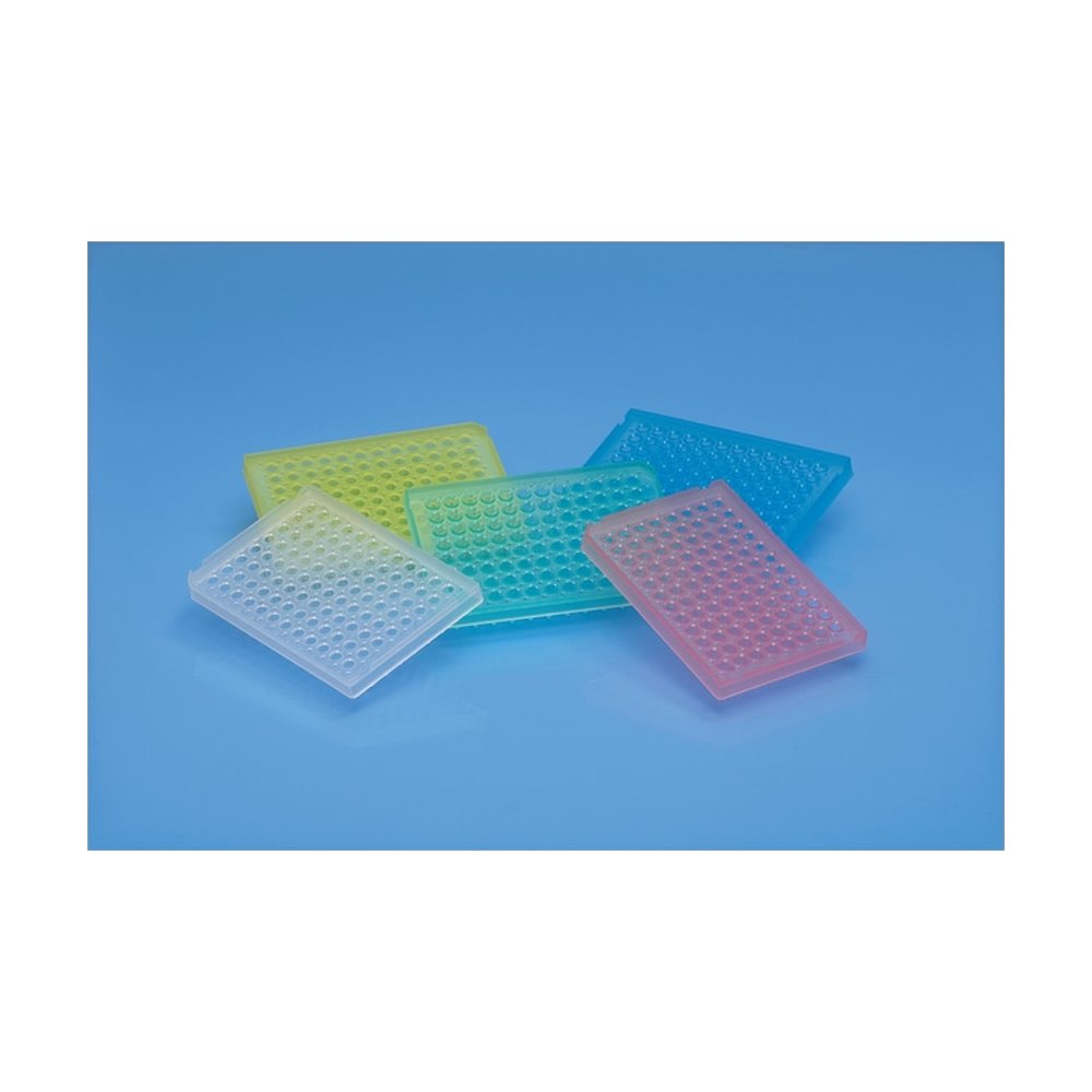 Fisherbrand&trade;&nbsp;Plaques PCR à demi-jupe 96 puits