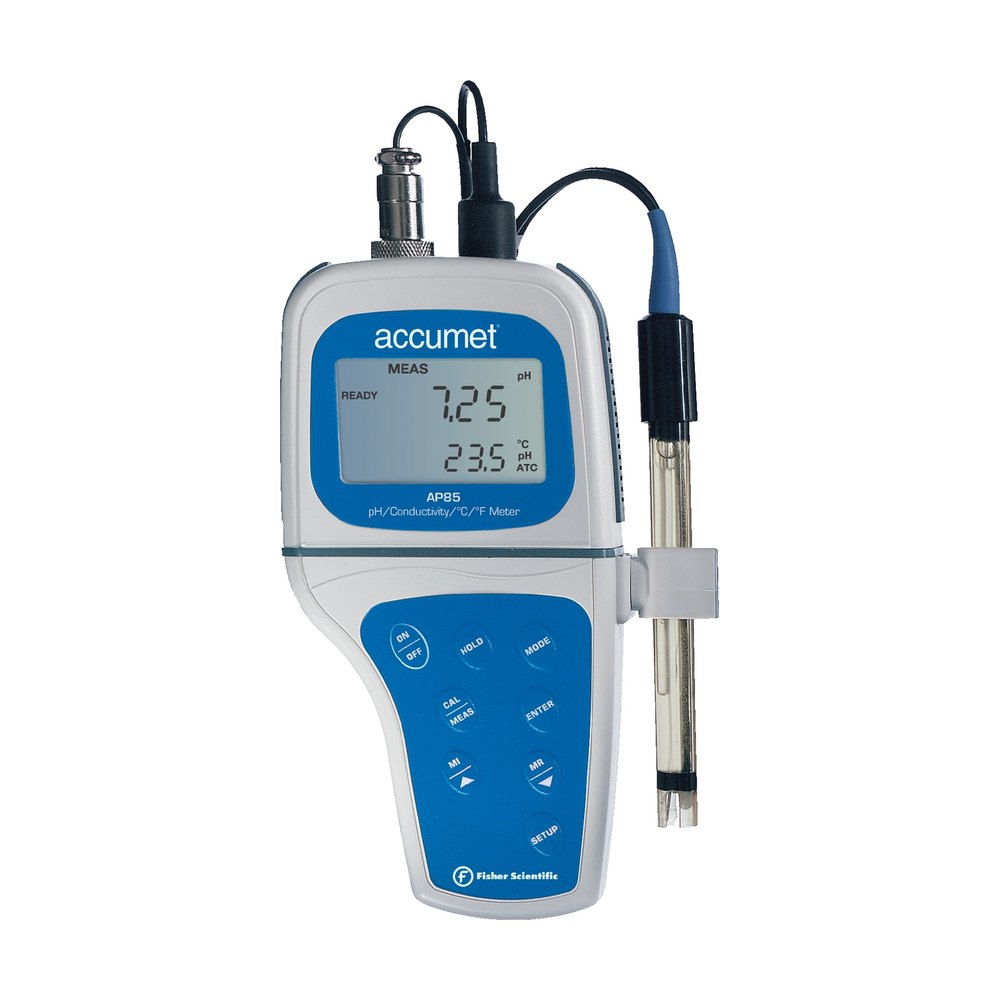 Fisherbrand&trade;&nbsp;Conductimètre / pH-mètre étanche portatif accumet&trade; AP85