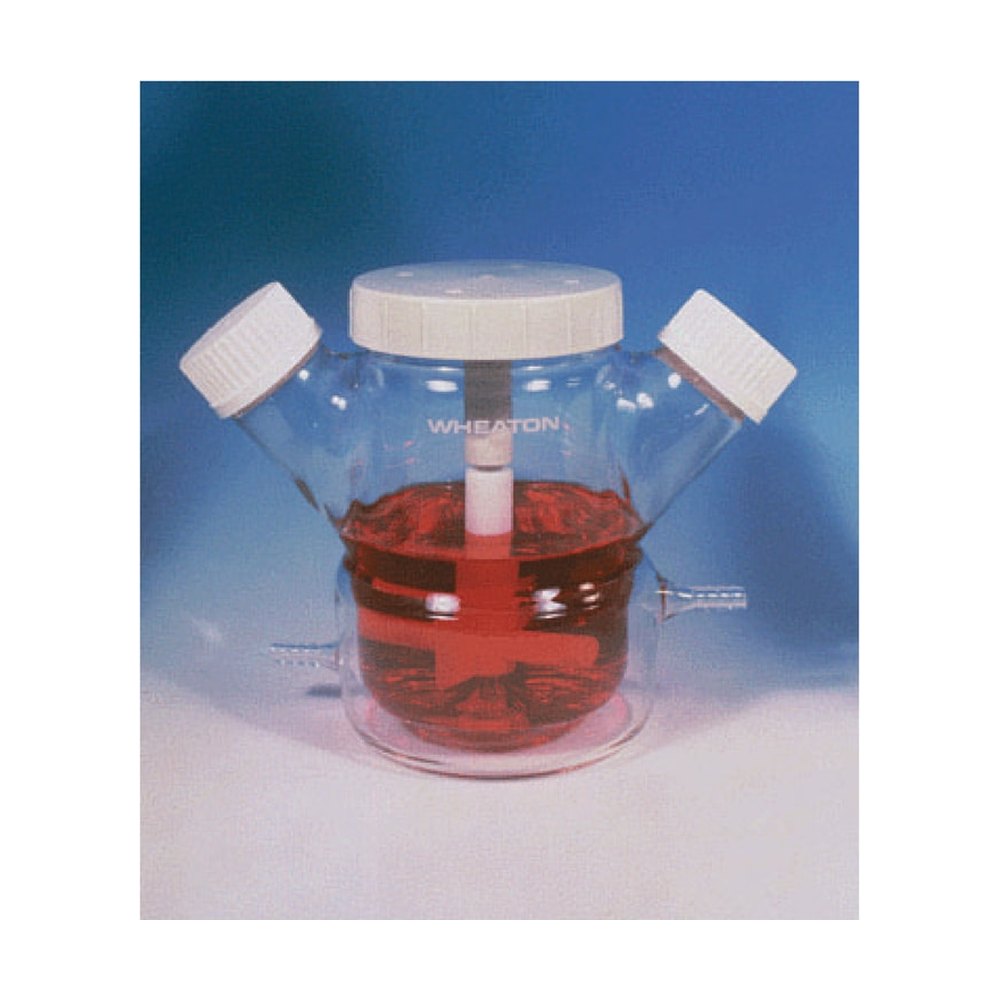 DWK Life Sciences&nbsp;Flacons agitateurs à bras latéral à double paroi pour eau Wheaton&trade; Celstir&trade;