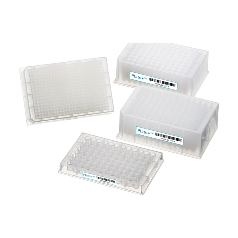 Thermo Scientific&trade;&nbsp;Microplaque à 96 puits, 1,6 ml, carrés de diamètre 8 mm, fond en forme de U ; 10/boîte