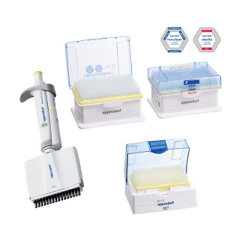 Eppendorf&nbsp;Kit de démarrage 100 &mu;L format 384 : Eppendorf Research&trade; Plus multicanal
