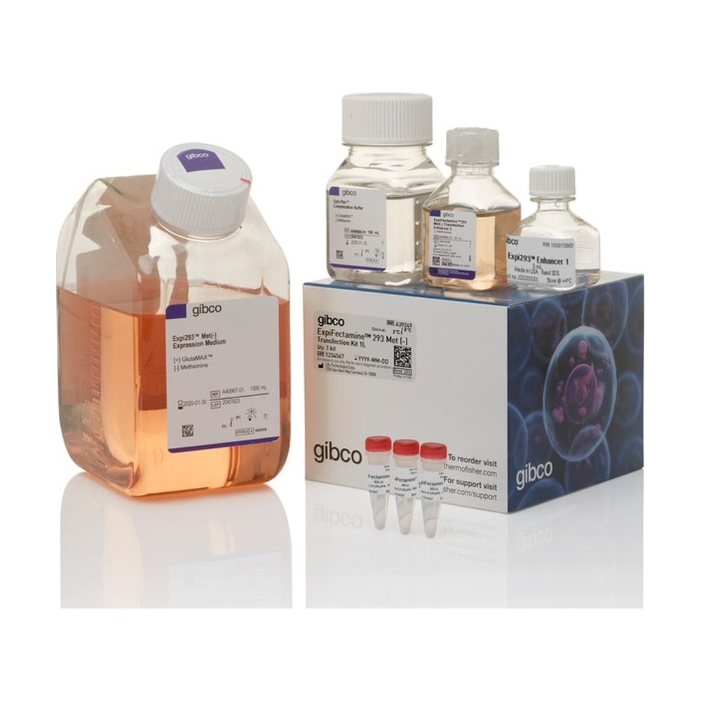 Gibco&trade;&nbsp;Expi293&trade; Met (&ndash;) Kit d’étiquetage de protéines