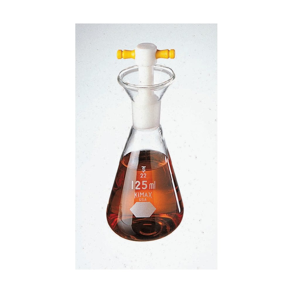DWK Life Sciences&nbsp;Flacons de détermination de l’iode KIMAX&trade; avec bouchon en PTFE