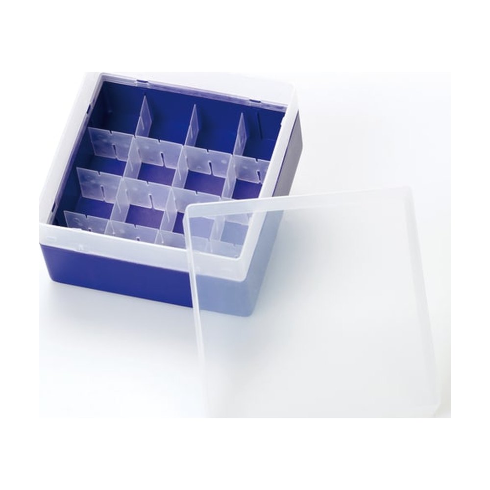 Fisherbrand&trade;&nbsp;Boîtes de stockage en polypropylène avec couvercle, autoclavable, pour flacons EPA