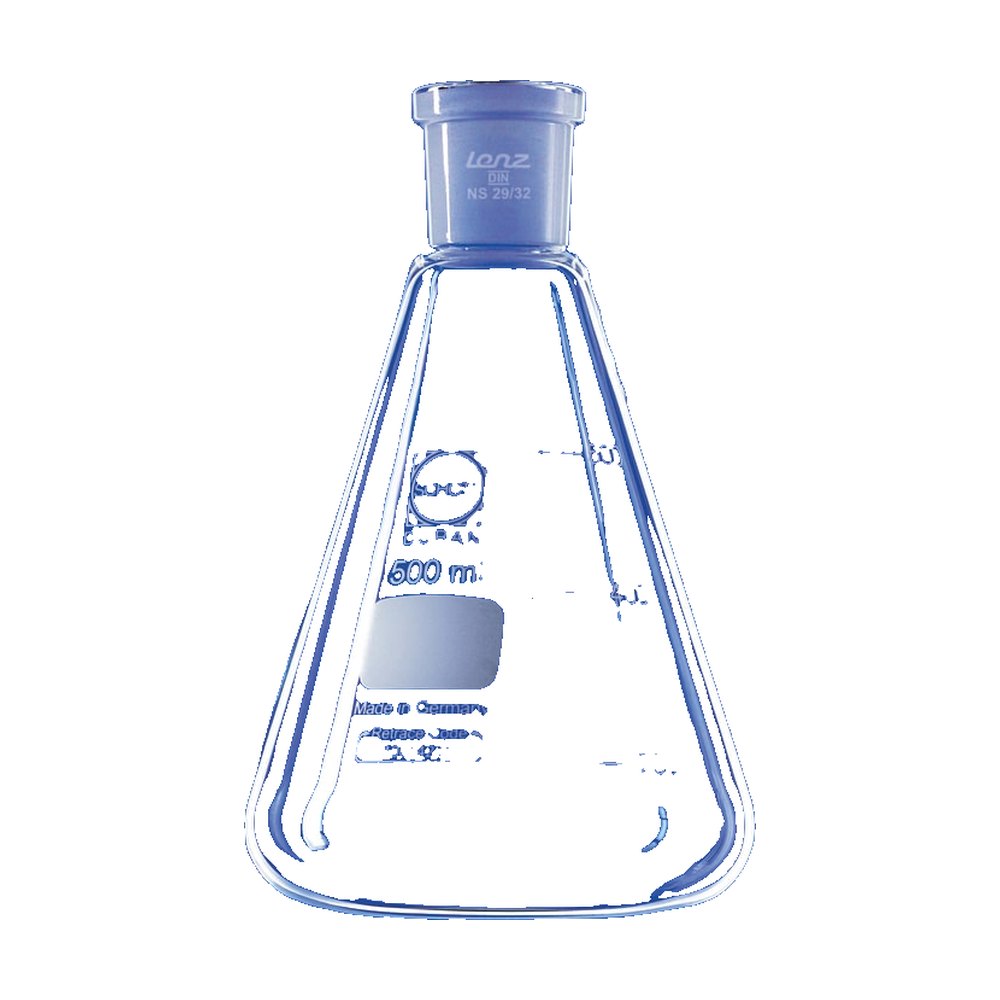 Lenz Laborglasinstrumente&trade;&nbsp;Flacon Erlenmeyer avec joint rodé standard