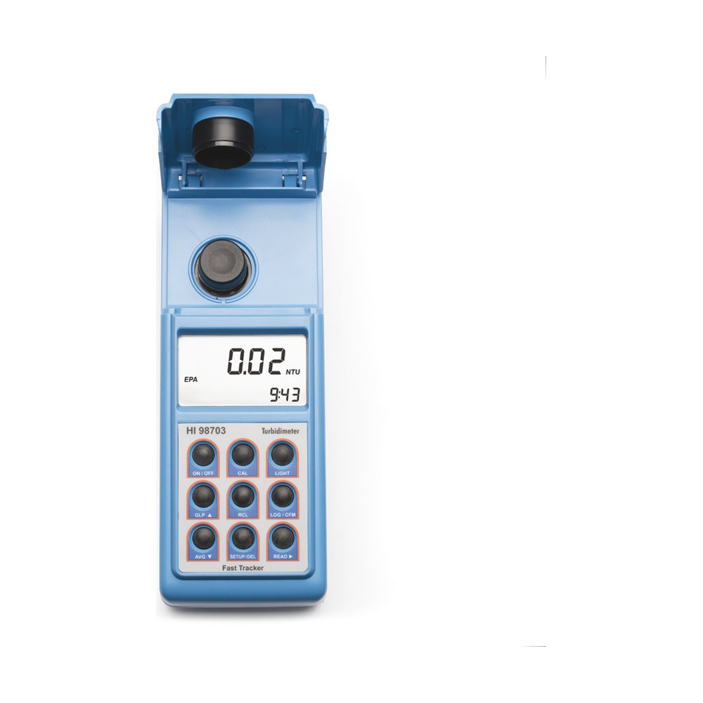 Turbidimètre portatif spécial eau potable, USEPA 180.1, gestion traçabilité – HI98703-02 – Hanna Instruments