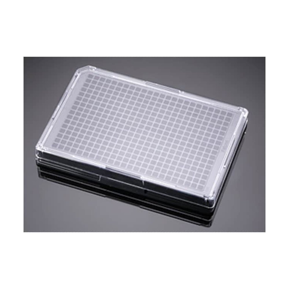 Falcon&trade;&nbsp;Microplaque Optilux&trade; à 384 puits à fond plat traitée pour la culture cellulaire