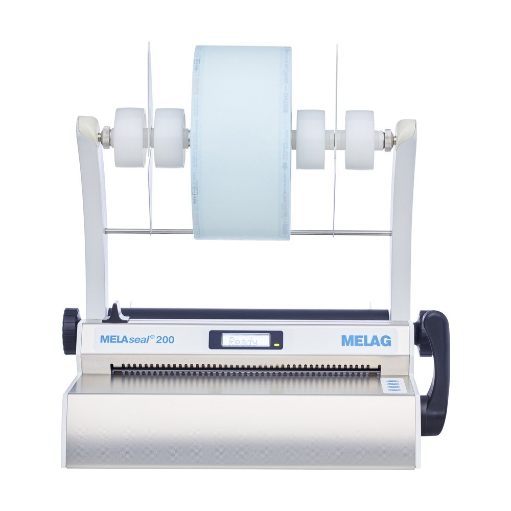 Soudeuse MELAG MELAseal 200 – compacte et validable, documentation USB